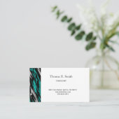 Classic Calling Card Telefonnummerkarte (Stehend Vorderseite)