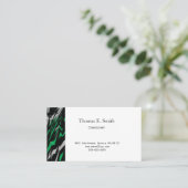 Classic Calling Card Telefonnummerkarte (Stehend Vorderseite)