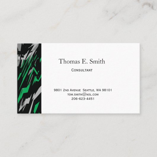 Classic Calling Card Telefonnummerkarte (Vorderseite)