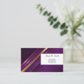 Classic Calling Card Telefonnummerkarte (Stehend Vorderseite)