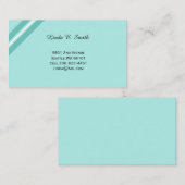 Classic Calling Card Telefonnummerkarte (Vorne/Hinten)