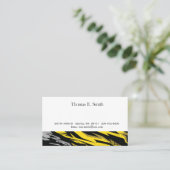 Classic Calling Card Telefonnummerkarte (Stehend Vorderseite)