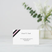 Classic Calling Card Telefonnummerkarte (Stehend Vorderseite)