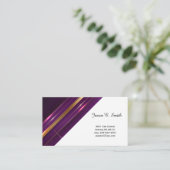 Classic Calling Card Telefonnummerkarte (Stehend Vorderseite)