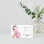 Classic Calling Card Telefonnummerkarte (Stehend Vorderseite)