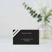 Classic Calling Card Telefonnummerkarte (Stehend Vorderseite)