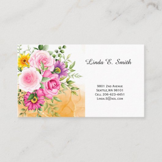 Classic Calling Card Visitenkarte (Vorderseite)