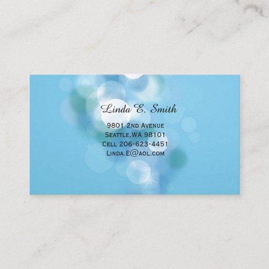Classic Calling Card Visitenkarte (Vorderseite)