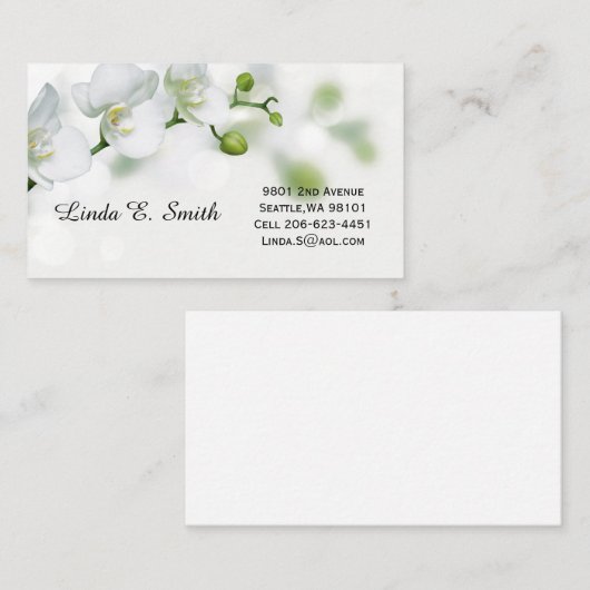 Classic Calling Card Visitenkarte (Vorne/Hinten)