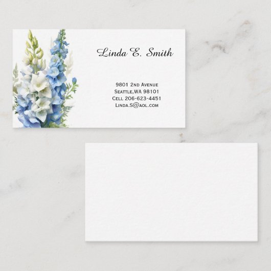 Classic Calling Card Visitenkarte (Vorne/Hinten)