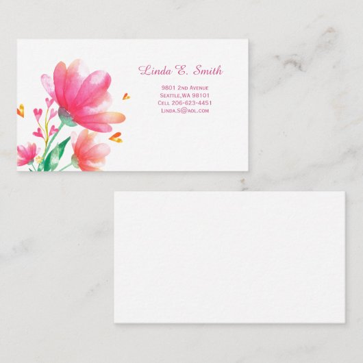 Classic Calling Card Visitenkarte (Vorne/Hinten)