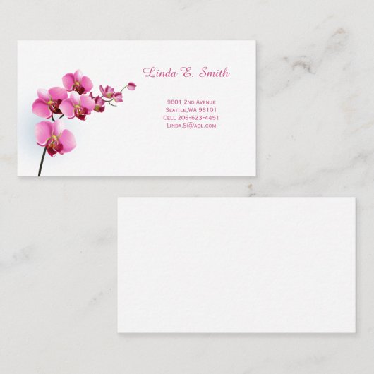 Classic Calling Card Visitenkarte (Vorne/Hinten)