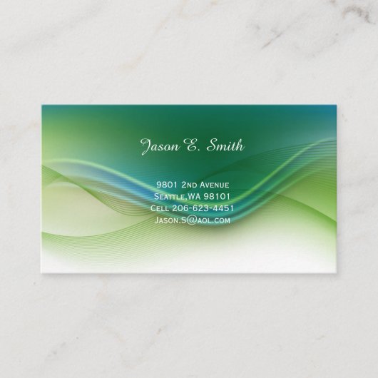Classic Calling Card Visitenkarte (Vorderseite)