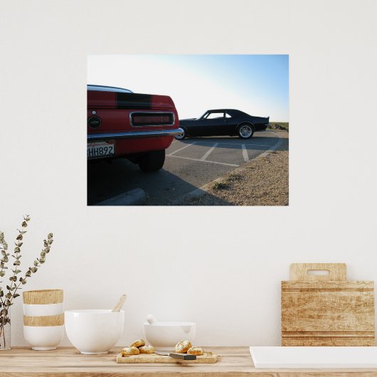 Classic Camaros Poster (Küche)