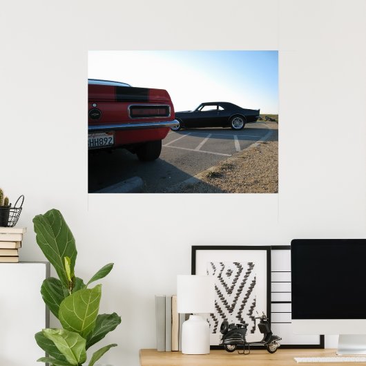 Classic Camaros Poster (Heimbüro)