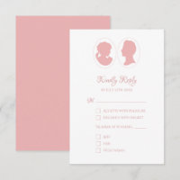 Classic Cameo Regency Pink Wedding