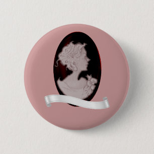 Classic Cameo (Rose) Button