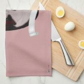 Classic Cameo (Rose) Geschirrtuch (Viertel Falte)