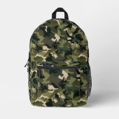 Classic Camouflage Bedruckter Rucksack (Vorderseite)