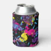 Classic Camouflage: Nahtloses Vintages Muster Dosenkühler (Kanne Vorderseite)