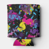 Classic Camouflage: Nahtloses Vintages Muster Dosenkühler (Rückseite)