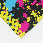 Classic Camouflage: Nahtloses Vintages Muster Fleecedecke (Ecke)
