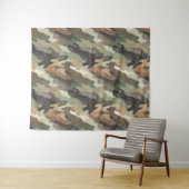 Classic Camouflage Pattern Decorative Wall Wandteppich (Beispiel (Horizontal))
