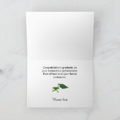 Classic Campbell Kariert Abschluss Card Karte (Innenseite)