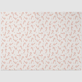 Classic Candy Cane Red Stars Weihnachten Seidenpapier