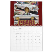 Classic Caprice & Impala Box Bubble & Donk Car Cal Kalender (Feb 2026)