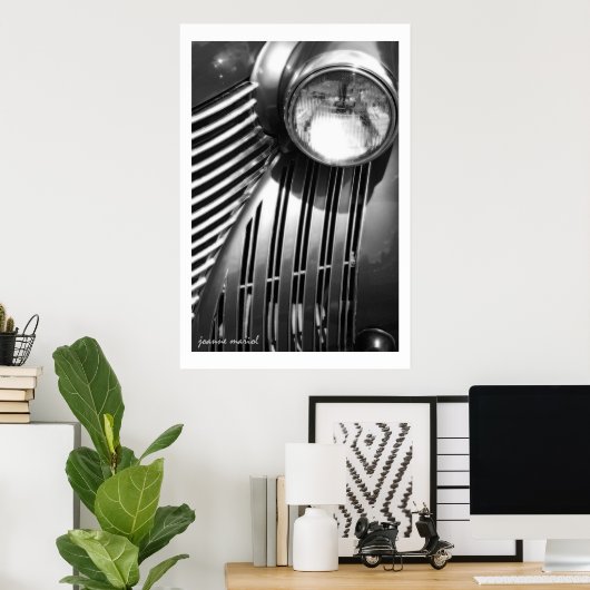 Classic Car 115 Poster Print (Heimbüro)