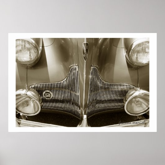 Classic Car 129 Poster Print (Vorne)
