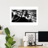 Classic Car 142 Poster Print (Heimbüro)
