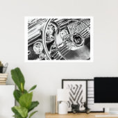 Classic Car 144 Poster Print (Heimbüro)