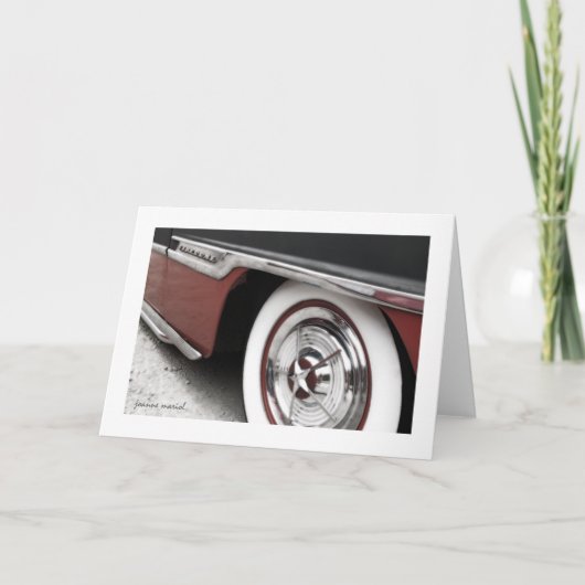 Classic Car 15 Greeting Card Karte (Vorderseite)