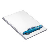 Classic Car 1957 Chevy BelAire kundenspezifisches  Notizblock (Rechte Seite)