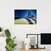 Classic Car 219 Poster Print (Heimbüro)