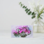 Classic Car 2 Business Card Visitenkarte (Stehend Vorderseite)