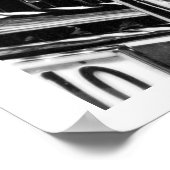 Classic Car 30 Poster Print (Ecke)