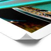 Classic Car 6 Print Poster (Ecke)