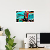 Classic Car 6 Print Poster (Heimbüro)