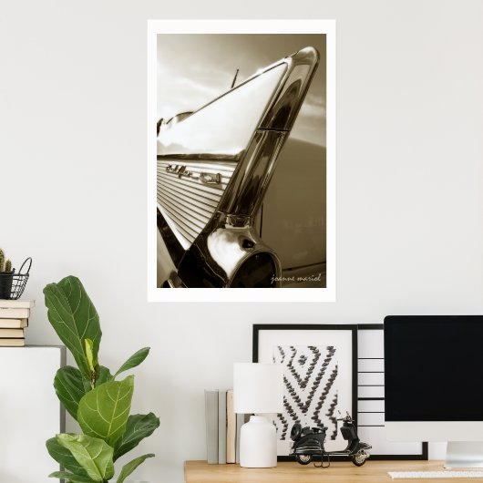 Classic Car 97 Poster Print (Heimbüro)