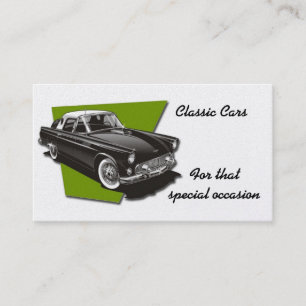 Classic Car Business Card Visitenkarte