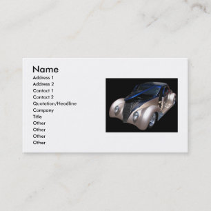 Classic Car Business Card Visitenkarte