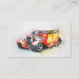 Classic Car Business Card Visitenkarte