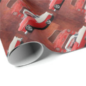 Classic Car Chevy Bel Air Vintages Dodge Geschenkpapier (Rolleneckpunkt)