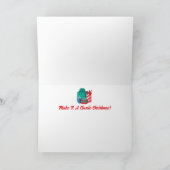 Classic Car Christmas Cards Feiertagskarte (Innenseite)