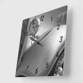 Classic Car Clock Quadratische Wanduhr (Winkel)