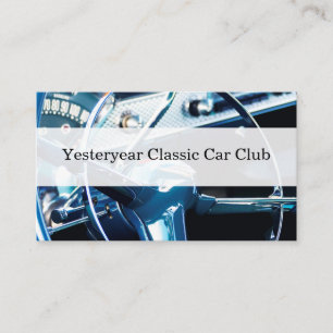 Classic Car Club Business Cards Einzigartig Visitenkarte
