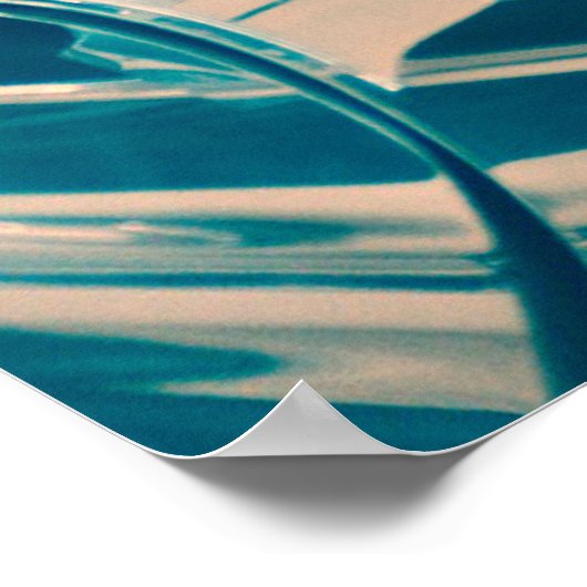 Classic Car Dash Poster (Ecke)